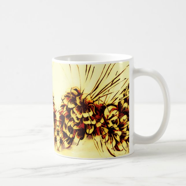 Memory Pinecones Coffee Mug (Right)