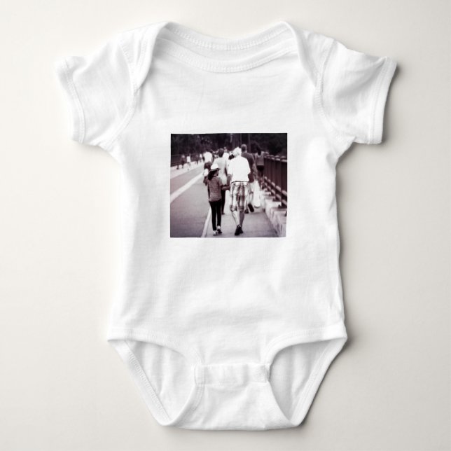 Memory With Grandpa Baby Bodysuit (Front)