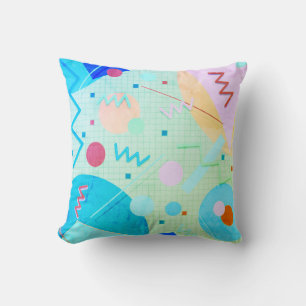 Memphis #82 Greenleaf Throw Pillow