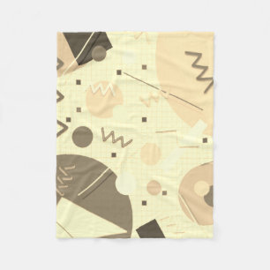 Memphis #82 Sepia Fleece Blanket