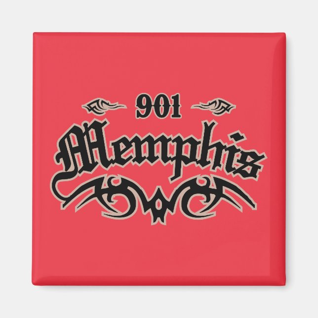 Memphis 901 magnet (Front)