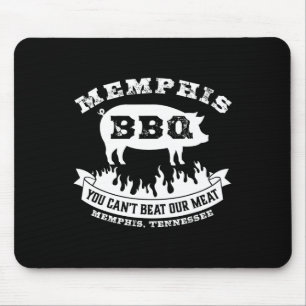 Memphis Bbq You Can't Beat Our Meat Bbq Mouse Pad