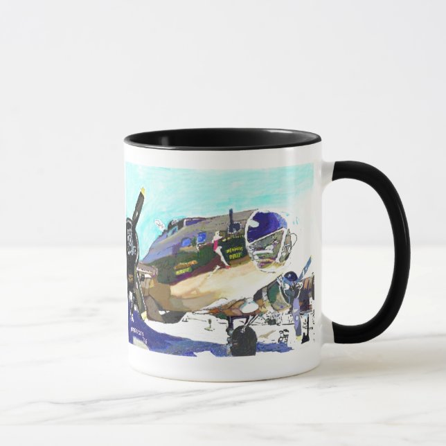 memphis belle mug (Right)