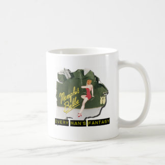 Memphis Belle Pin Up Coffee Mug
