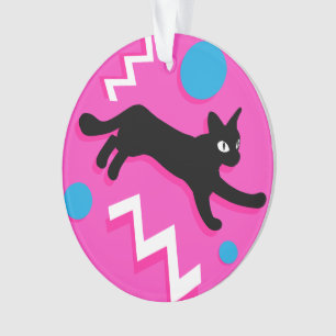 Memphis Cats Acrylic Christmas Ornament
