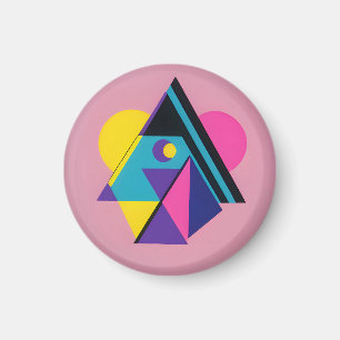 Memphis Design Dwelling Magnet