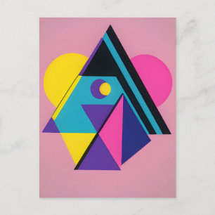 Memphis Design Dwelling Postcard