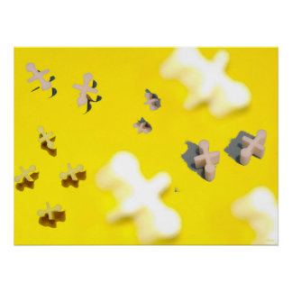 Memphis Design Jacks Poster