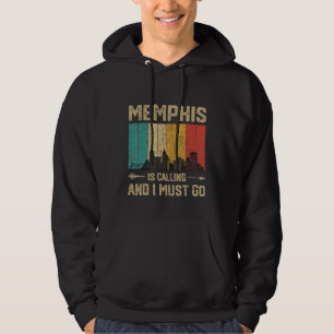 Memphis Is Calling And I Must Go Vintage USA City Hoodie