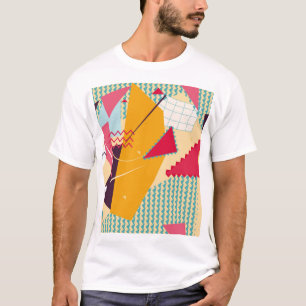 Memphis Mood: Retro Geometric Trend T-Shirt