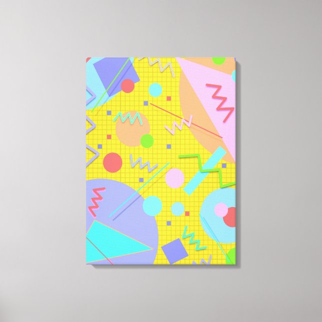 Memphis No. 43 Canvas Print (Front)