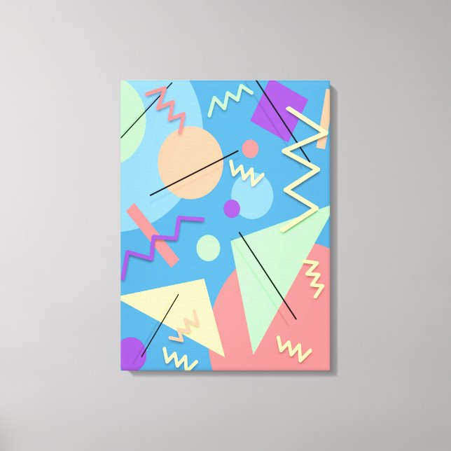 Memphis No. 4 Canvas Print (Front)