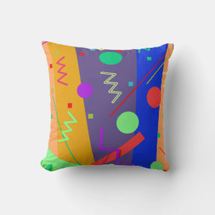 Memphis No. 62 Throw Pillow