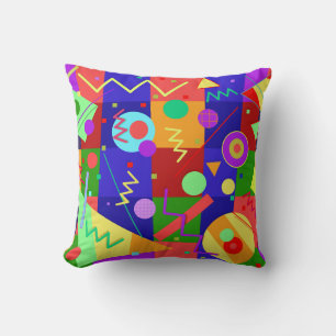 Memphis No. 69 Throw Pillow