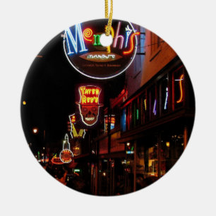 Memphis On The Tree Ceramic Ornament