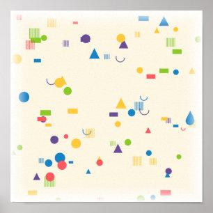 Memphis Pattern - Bold Geometric Print