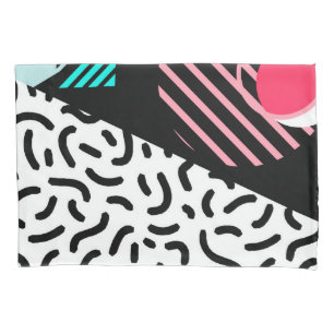 Memphis Pattern Pillowcase