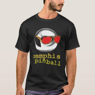 Memphis Pinball Takin  Care of Business Shades T-Shirt