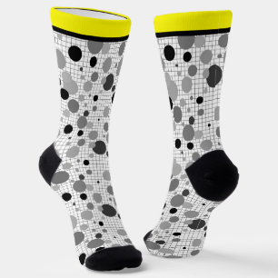 Memphis polka dots socks