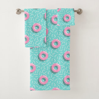 Memphis Polka Hoops Bath Towel Set