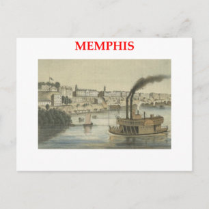 memphis postcard