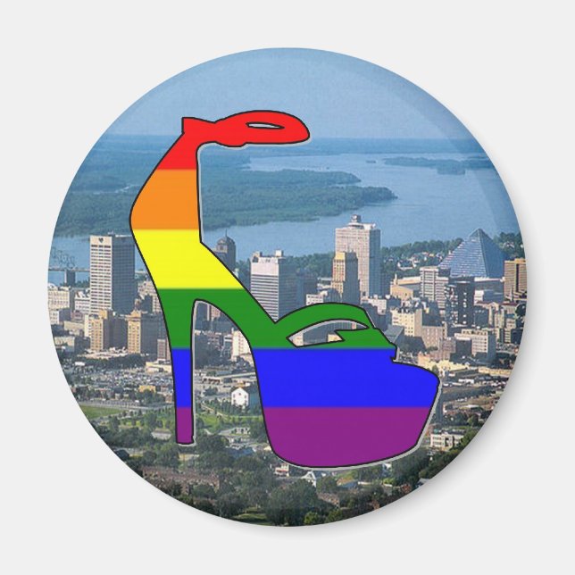 Memphis Pride Magnet (Front)