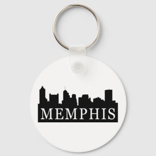 Memphis Skyline Keychain