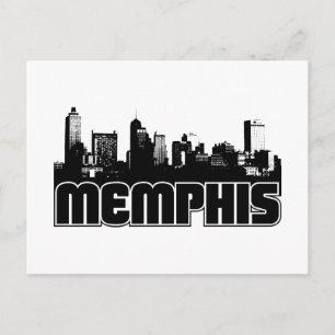 Memphis Skyline Postcard