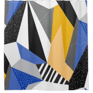 Memphis Style: Creative Geometric Collage.