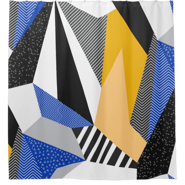 Memphis Style: Creative Geometric Collage. (Front)