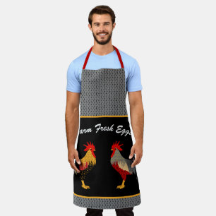 Memphis Style Rooster Apron