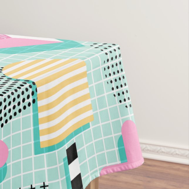 Memphis Sweet Candies Tablecloth (In Situ)