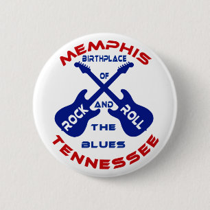 Memphis, Tennessee 2 Inch Round Button
