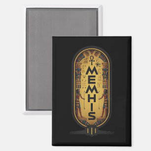 Memphis, Tennessee - Ancient Egyptian Tribute Magnet