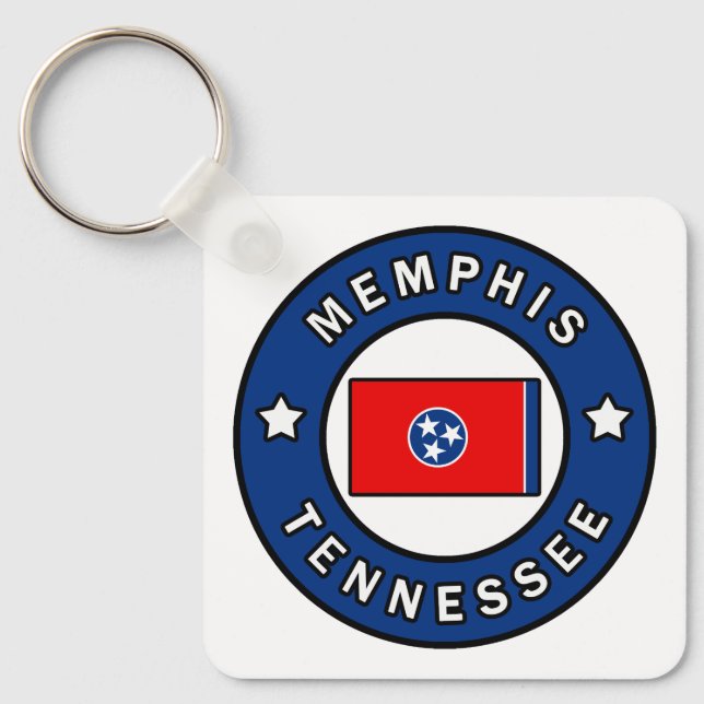 Memphis Tennessee Keychain (Front)