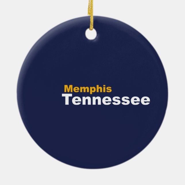 Memphis, Tennessee Ornament (Back)