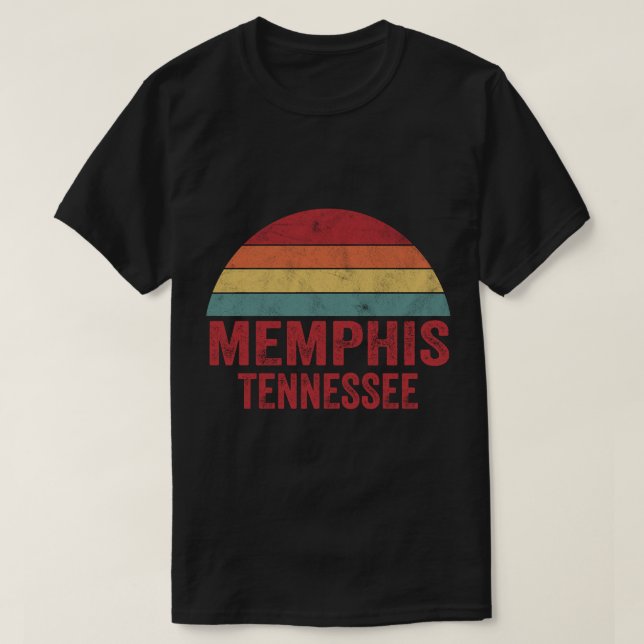 Memphis Tennessee T-Shirt (Design Front)
