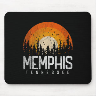 Memphis Tennessee Tn Shirt Retro Style Vintage 70s Mouse Pad