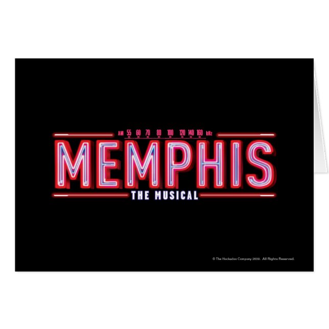 MEMPHIS - The Musical Logo (Front Horizontal)