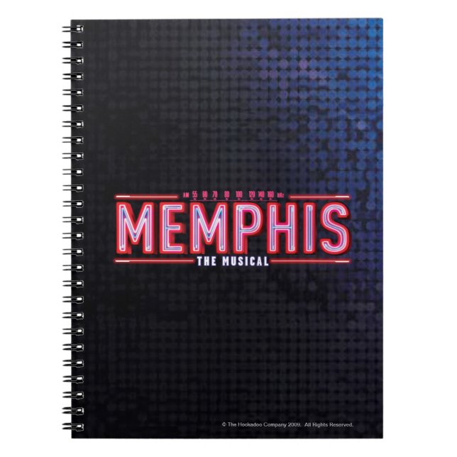 MEMPHIS - The Musical Logo Notebook (Front)