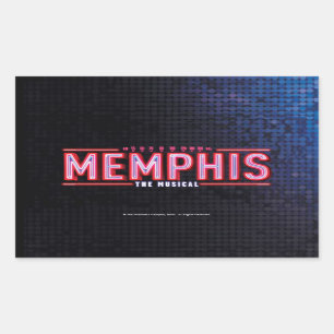 MEMPHIS - The Musical Logo Sticker