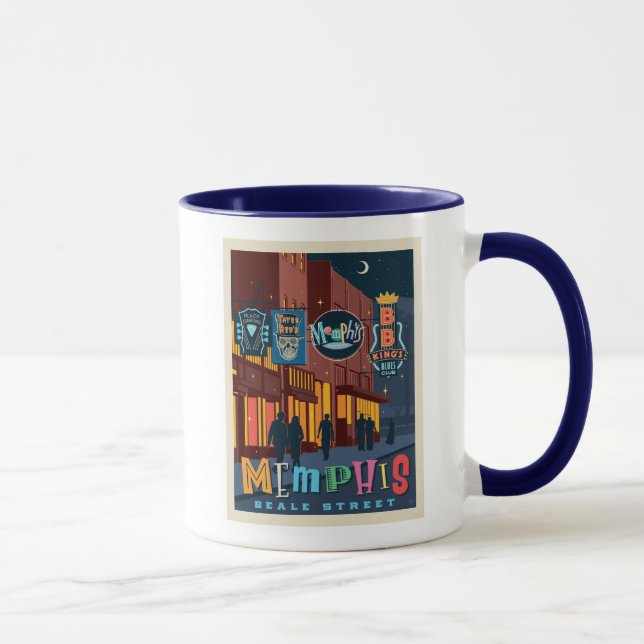 Memphis, TN | Beale Street Neon Mug (Right)