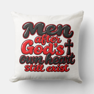 Men after God’s own heart still exist Throw Pillow