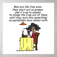 Men and FIne Wine Humour