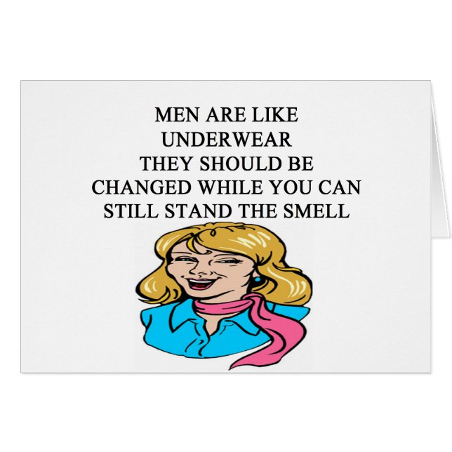 MEN are like underwear (Front Horizontal)