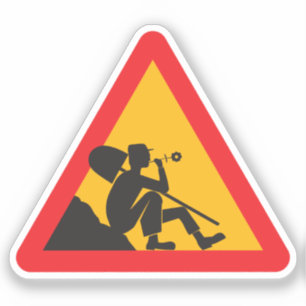 Men at Work   Funny Joke Warning Sign