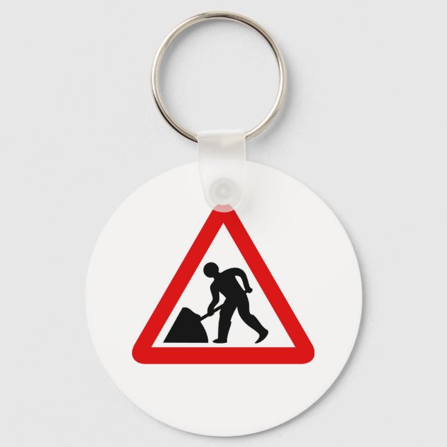 Men at Work Keychain (Front)
