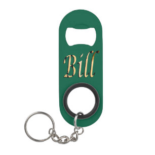 Men Called Bill, Keychain Bottle Opener
