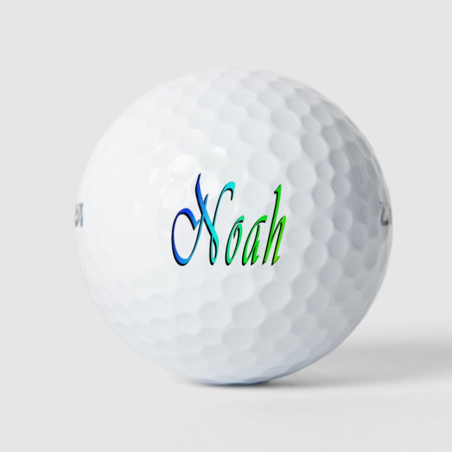 Men Called Noah, Golf Balls (Front)