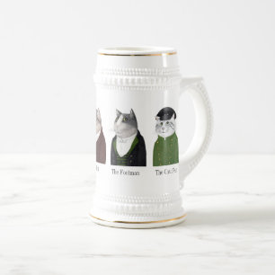 MEN CATS Stein + Text